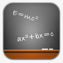 数学教学图标png_新图网 https://ixintu.com 教学 数学 黑板