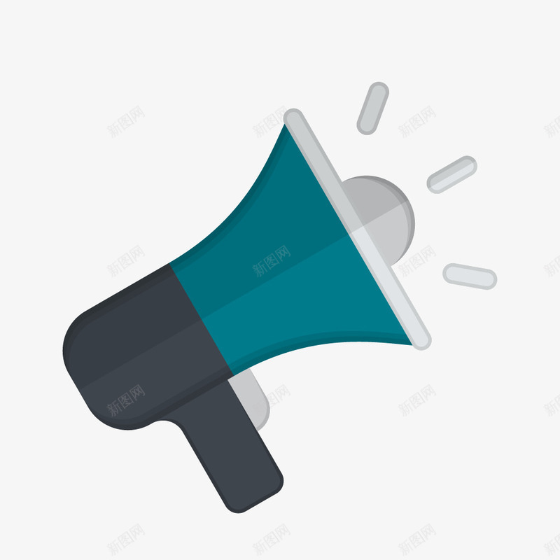 儿童卡通小喇叭图标矢量图ai_新图网 https://ixintu.com 儿童 卡通 卡通图标 喇叭 喇叭图标 图标 小 矢量图
