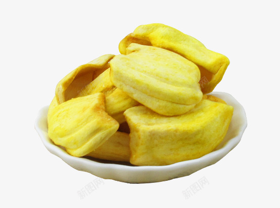 菠萝蜜干png免抠素材_新图网 https://ixintu.com 水果 热带 菠萝蜜透明PNG 黄色