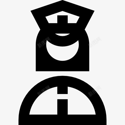 警察图标png_新图网 https://ixintu.com 专业 人头像 女人 女警察 工作 职业