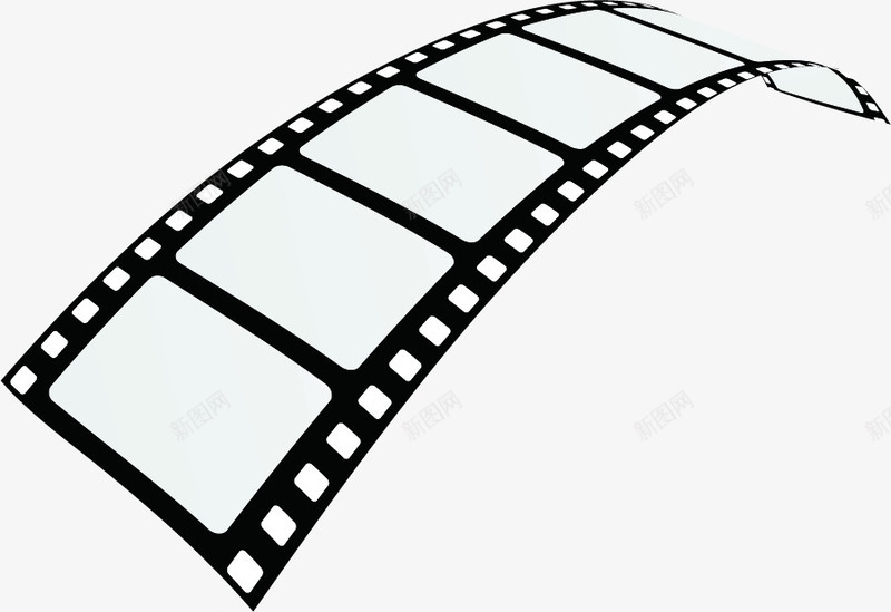 黑色电影胶卷放映png免抠素材_新图网 https://ixintu.com 放映 电影 胶卷 黑色