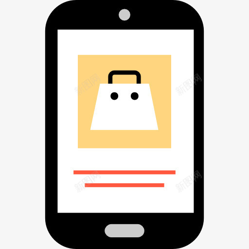 智能手机图标png_新图网 https://ixintu.com 商务和购物 手机 技术 网上商店 触摸屏 通讯
