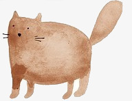 手绘水墨猫咪png免抠素材_新图网 https://ixintu.com 动物 手绘 水墨 水墨画猫 猫 猫咪