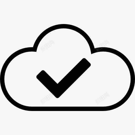 正确的上传图标png_新图网 https://ixintu.com 上传 云 天气 存储 标志 检查 正确
