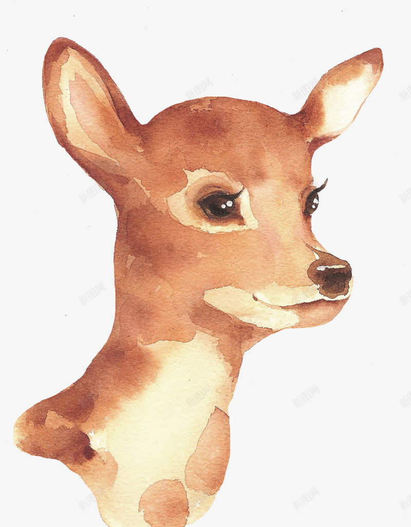 卡通手绘文艺简约小鹿动物插画设png免抠素材_新图网 https://ixintu.com 卡通手绘文艺简约小鹿动物插画设计免费下载 小鹿 广告设计 手绘文艺风动物插画 杂志动物插画装饰 海报设计 简约手绘动物