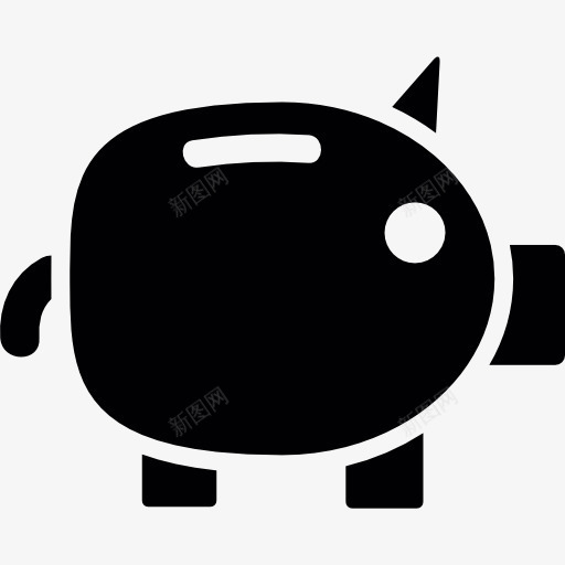 扑满图标png_新图网 https://ixintu.com 储蓄银行 商务 小猪 猪 钱 银行