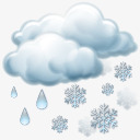 雨夹雪天气png免抠素材_新图网 https://ixintu.com sleet 雨夹雪