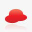 天气云超级单红图标png_新图网 https://ixintu.com cloud weather 云 天气