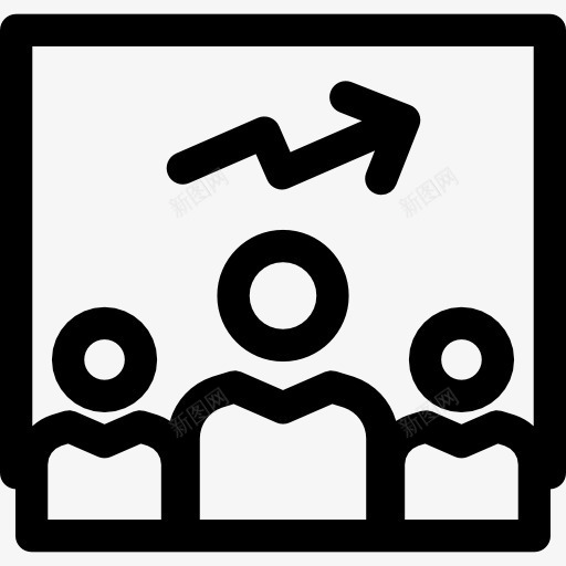 介绍图标png_新图网 https://ixintu.com 业务 分析 商人 坚持的人 演示 演讲 统计