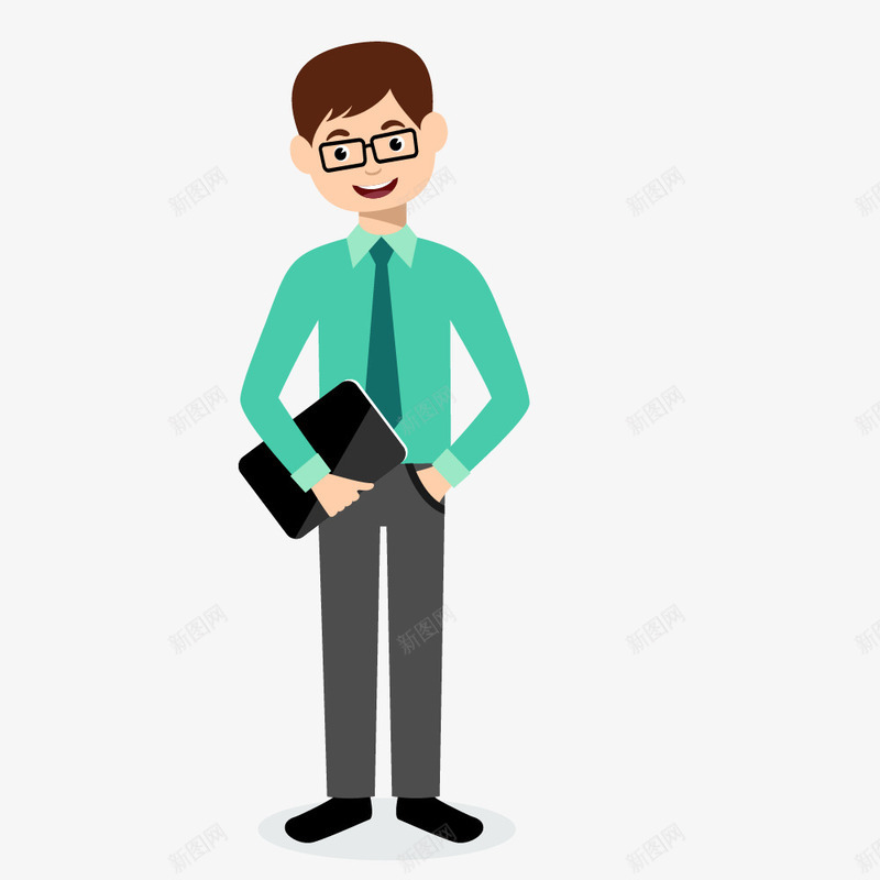 卡通装饰人物介绍海报png免抠素材_新图网 https://ixintu.com PPT制作 人物 人物介绍 动漫人物 卡通人物 职业人士 职业介绍 职场人物 装饰设计