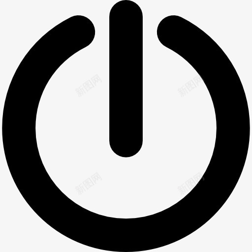 权力的象征图标png_新图网 https://ixintu.com 功率 按钮 按钮的能量 标志 符号