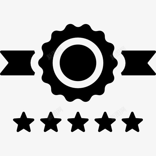 徽章图标png_新图网 https://ixintu.com 冠军 明星奖 荣誉徽章 获奖