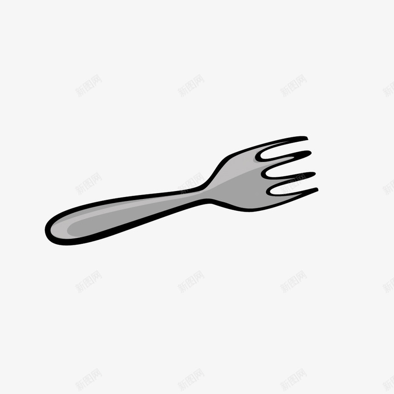 叉子餐具png免抠素材_新图网 https://ixintu.com 叉子 叉子矢量 餐具