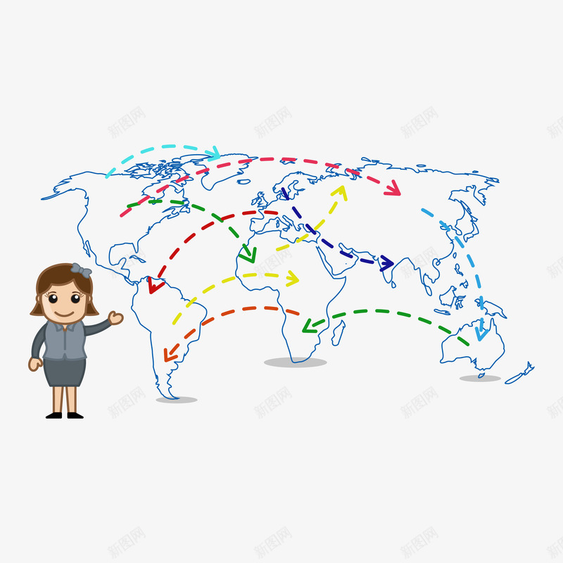 卡通图标png_新图网 https://ixintu.com 人物 动漫 卡通 天气预报