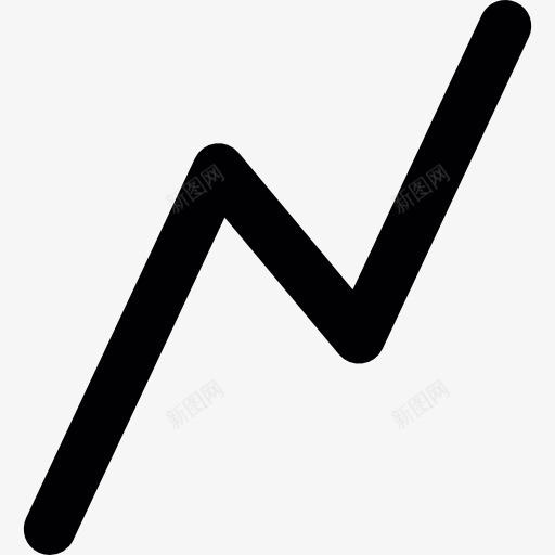 图线图标png_新图网 https://ixintu.com 上升 图形 图表 增长 天气