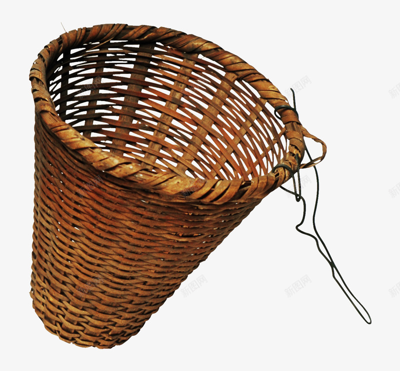 怀旧竹编蓝子5png免抠素材_新图网 https://ixintu.com 怀旧 竹编 蓝子 记忆