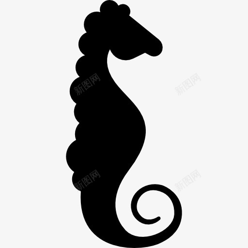海马图标png_新图网 https://ixintu.com 动物 异国情调 海 海洋 海洋生物 海马 热带