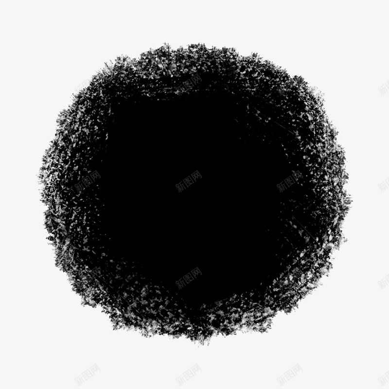 黑色颗粒水印水墨笔画png免抠素材_新图网 https://ixintu.com 墨笔画 水印 颗粒 颗粒水印 黑色