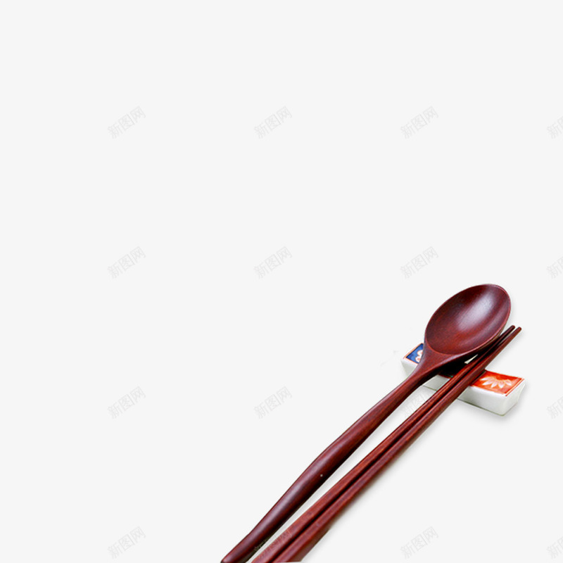 餐具png免抠素材_新图网 https://ixintu.com 勺子 筷子 装饰背景 餐具