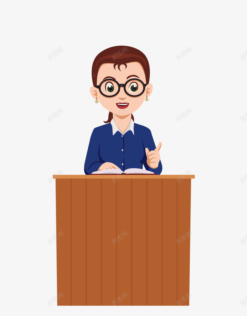 教师png免抠素材_新图网 https://ixintu.com 上课 九月十日 卡通人物 扁平人物 教师 教师节 老师 谢师恩