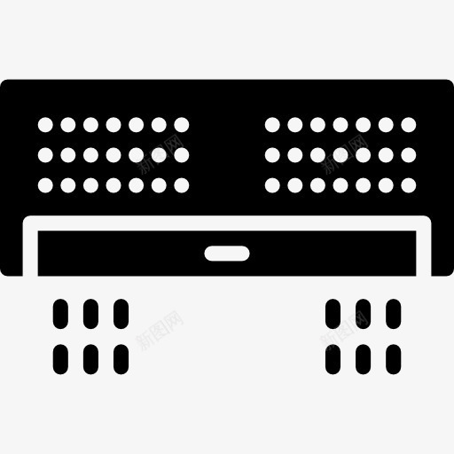 空调图标png_新图网 https://ixintu.com 技术 暖气 机器 清爽 空调