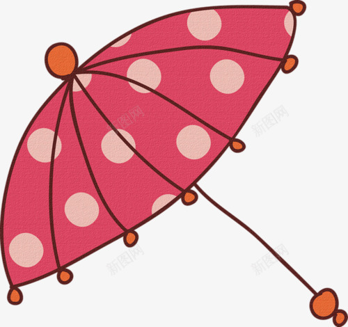 卡通雨伞png免抠素材_新图网 https://ixintu.com 天堂伞 太阳伞 晴天伞 遮阳伞 防晒伞