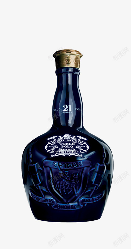白酒酒头蓝色酒瓶png免抠素材_新图网 https://ixintu.com 白酒 蓝色 酒瓶