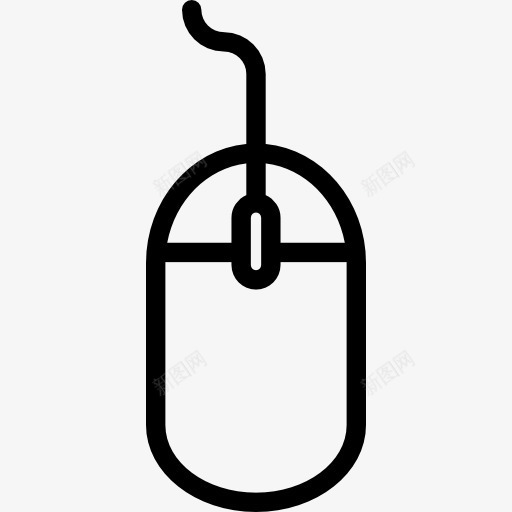 电脑鼠标电缆图标png_新图网 https://ixintu.com 光标 技术 指针 线 计算 鼠标遥控器