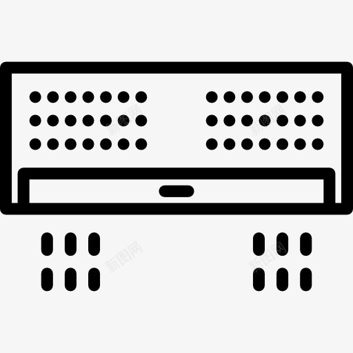 空调图标png_新图网 https://ixintu.com 技术 暖气 机器 清爽 空调
