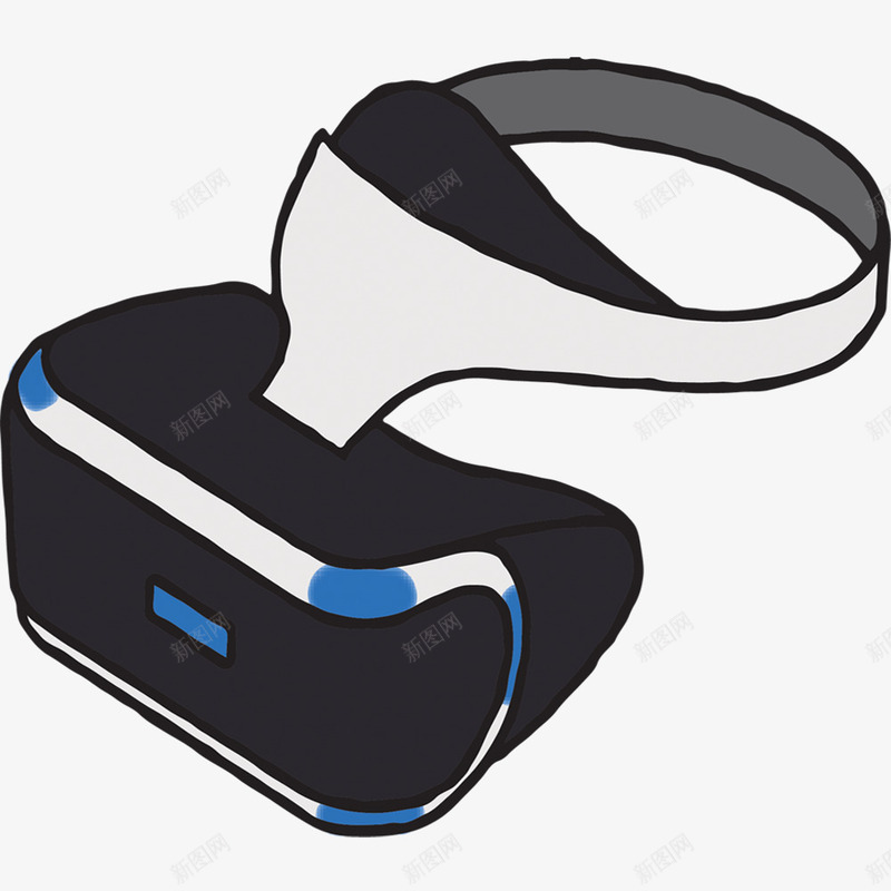 黑色VR眼镜png免抠素材_新图网 https://ixintu.com VR世界 vr 眼镜 眼镜矢量 矢量素材 素材 黑色 黑色素材