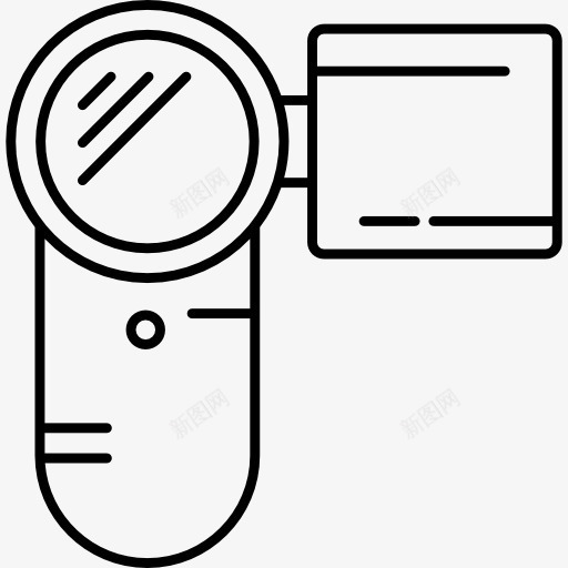 凸轮和BigLen图标png_新图网 https://ixintu.com 技术 摄像 摄影 电影