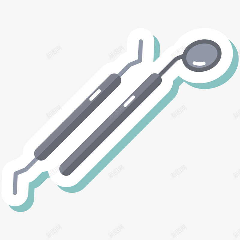 卡通牙科设备矢量图ai免抠素材_新图网 https://ixintu.com 卡通牙科设备免抠PNG 口腔 牙医 牙科器材 牙科设备 矢量图 补牙 贴图