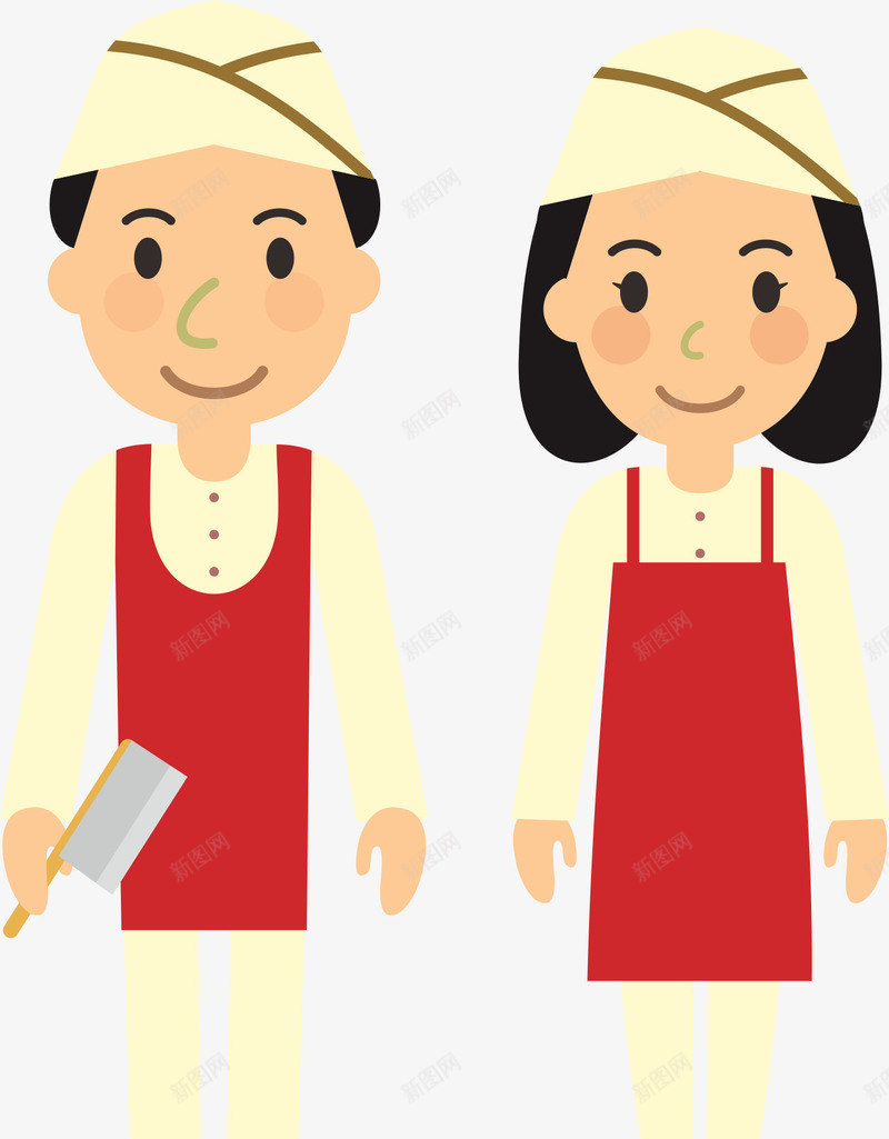 扁平化人物男女站立卡通造型png免抠素材_新图网 https://ixintu.com 人物 人物卡通 人物扁平 卡通人物男 卡通扁平 卡通男女