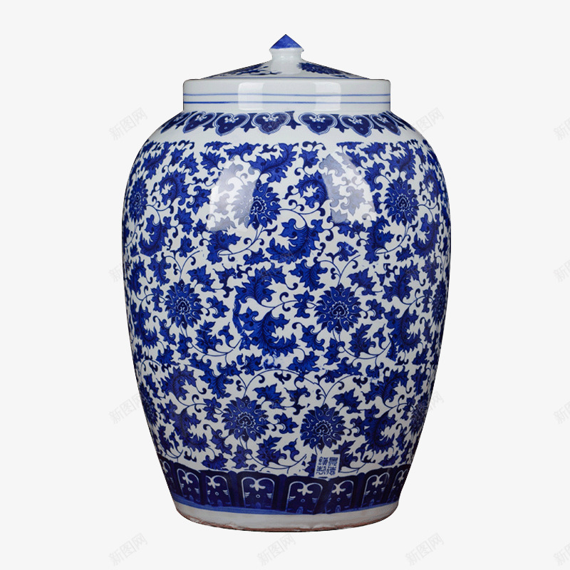 青花瓷泡酒瓶png免抠素材_新图网 https://ixintu.com 加盖泡酒瓶 古代酒瓶 复古酒瓶 带龙头泡酒瓶 水墨风泡酒酒瓶 泡酒瓶 酒壶 陶瓷酒坛