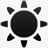 太阳天气线框单图标png_新图网 https://ixintu.com Sun weather 天气 太阳