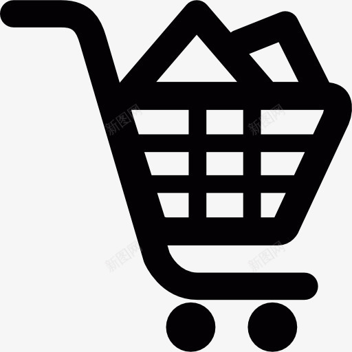 完整的购物车图标png_新图网 https://ixintu.com 商务 网上商店 网上商店购买 购物