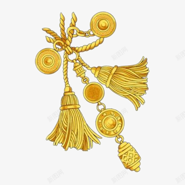 绳子结金色吊牌手绘吊牌png免抠素材_新图网 https://ixintu.com 手绘吊牌png素材 绳子结 金色吊牌