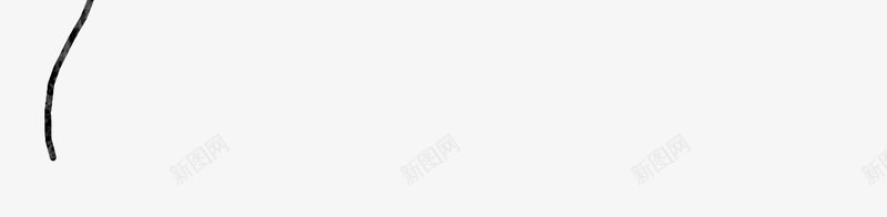 黑色气球png免抠素材_新图网 https://ixintu.com 气球 绳子 黑色绳子