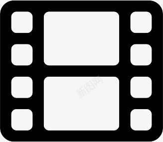 电影黑色胶卷边框png免抠素材_新图网 https://ixintu.com 电影 胶卷 边框