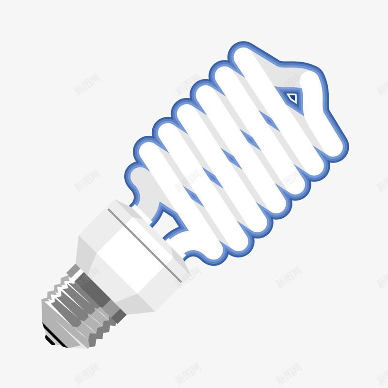 节能灯png免抠素材_新图网 https://ixintu.com 佳通 灯泡 电灯泡 节能灯灯管 螺旋
