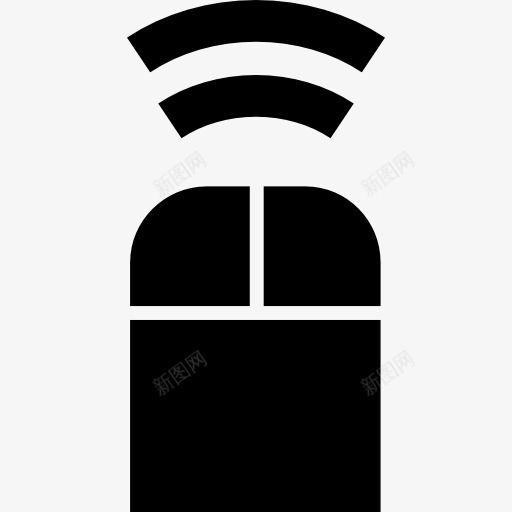 无线鼠标图标png_新图网 https://ixintu.com 信号 图标上 工具 工具和器具 无线控制 电脑 鼠标