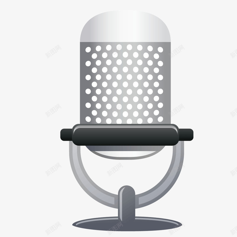 语音话筒png免抠素材_新图网 https://ixintu.com 录音 话筒 语音