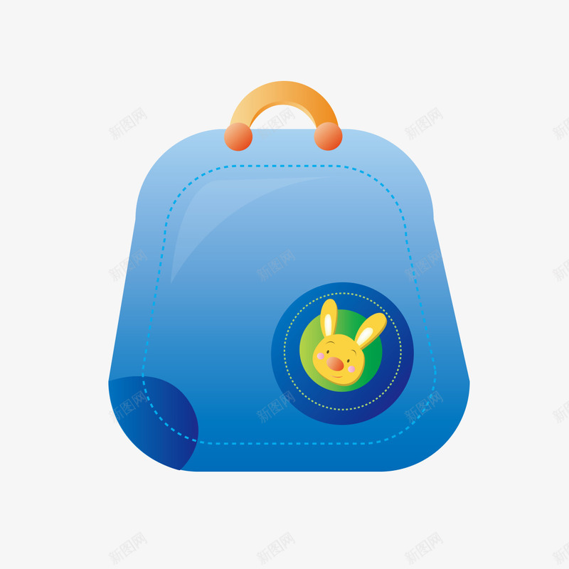 蓝色可爱鼠标垫png免抠素材_新图网 https://ixintu.com 可爱鼠标垫 垫子 蓝色鼠标垫 鼠标垫