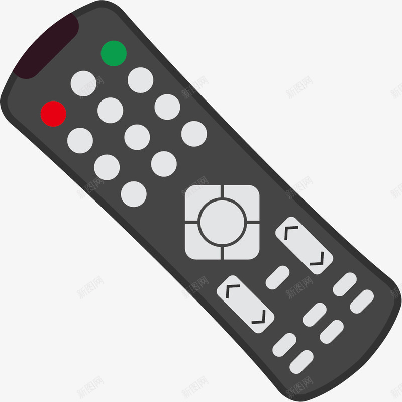 黑色多功能高级遥控器矢量图eps免抠素材_新图网 https://ixintu.com 多功能 电视遥控器 遥控器 遥控板 高级遥控器 黑色 黑色遥控器 矢量图