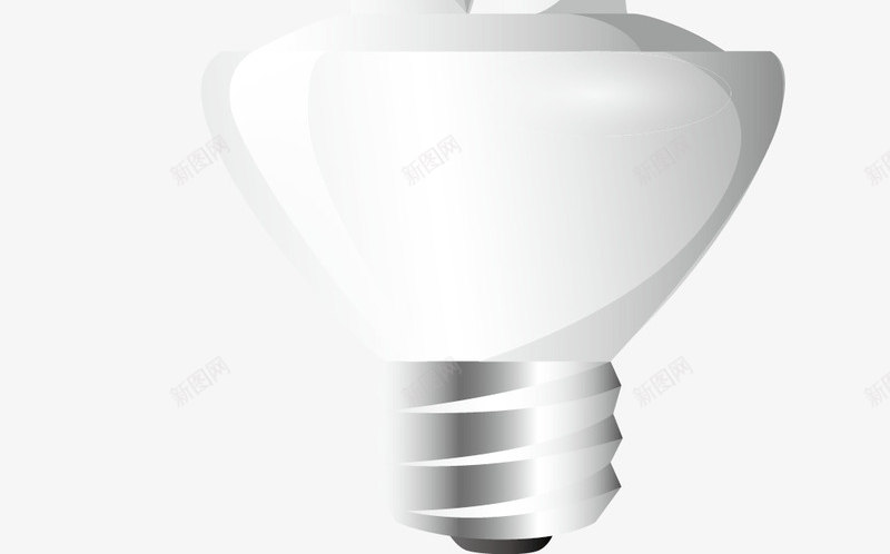 节能灯泡png免抠素材_新图网 https://ixintu.com 发光 发热 展览 科技 科技馆