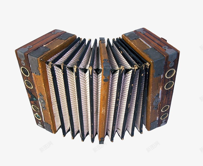 产品实物乐器png免抠素材_新图网 https://ixintu.com 年代 怀旧 手风琴 音乐乐器