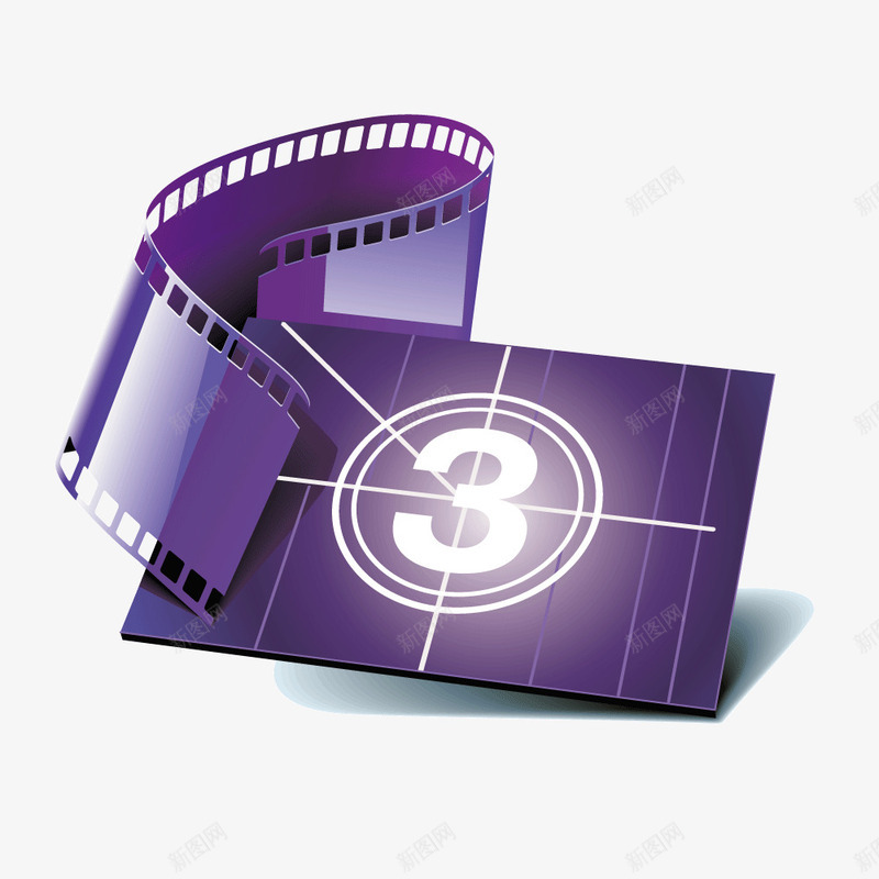 拍摄胶片交卷矢量图ai免抠素材_新图网 https://ixintu.com 电影交卷 矢量拍摄胶片 矢量电影胶片 矢量图