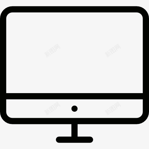 电视屏幕图标png_新图网 https://ixintu.com 技术 电脑显示器 电视屏幕 电视监控 计算机屏幕