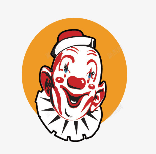 小丑png免抠素材_新图网 https://ixintu.com joker 小丑 欢乐 红鼻子