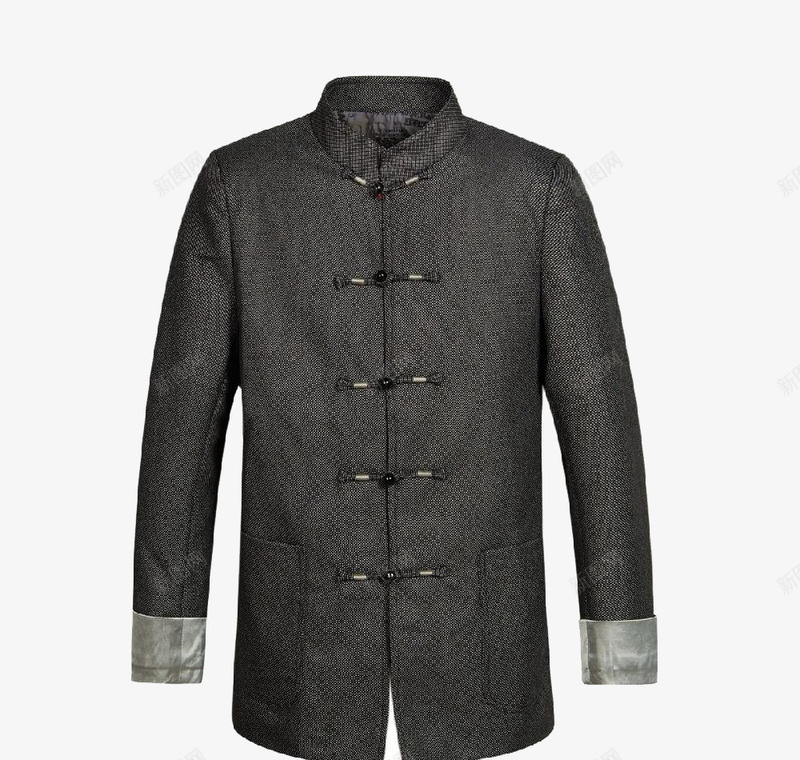 中山装服饰png免抠素材_新图网 https://ixintu.com 中山装 实物 服饰 灰色